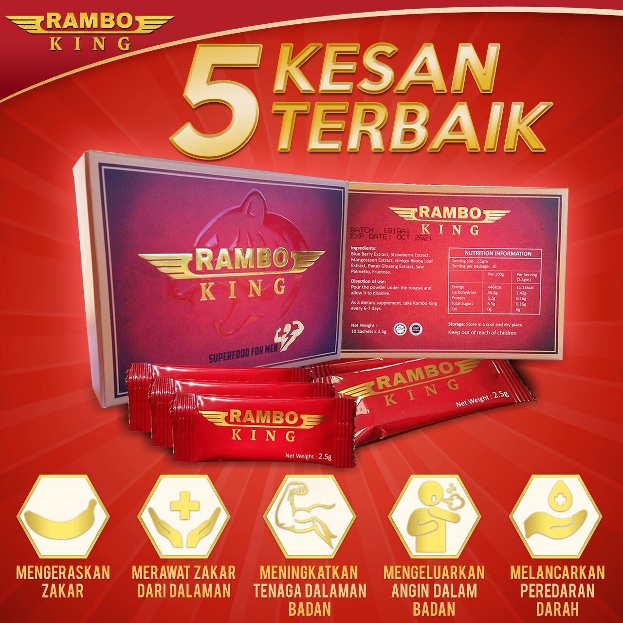 Ubat Kuat Rambo King
